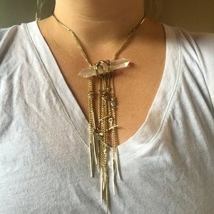 Alexis Bittar crystal necklace